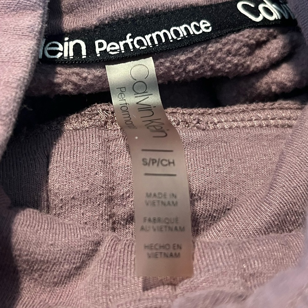 Calvin Klein Mauve women’s cowl neck sweatshirt - Picture 7 of 10